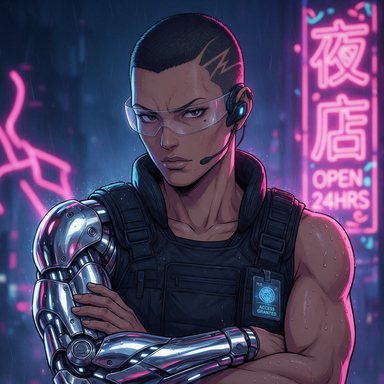 Portrait manga : videuse