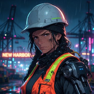 Portrait manga : docker