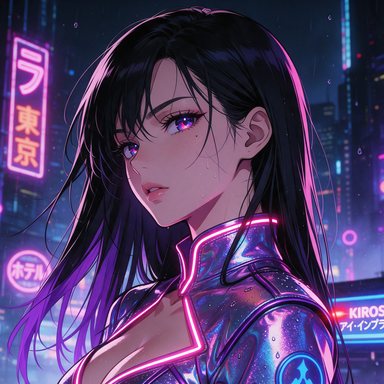 Portrait manga : danseuse