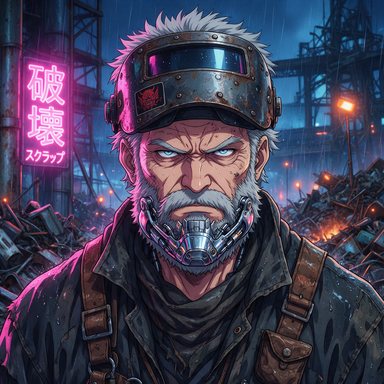 Portrait manga : ferrailleur